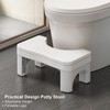 Osivaex Folable Squatting Potty Stool for Adults, 7" Height Adjustable