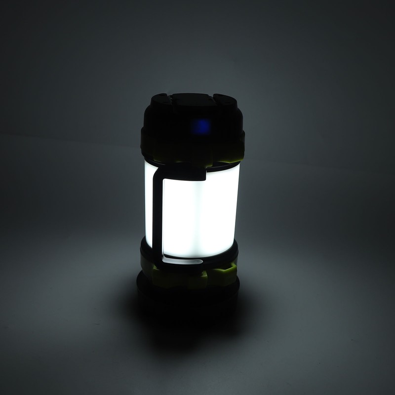 Rechargeable Spotlight Flashlight USB LED Super Bright Handheld Camping Lantern
