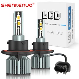 SHENKENUO H13 LED Headlight Bulbs For Ford f150 2004-2014 f250 f350 Super Duty 2005-2020