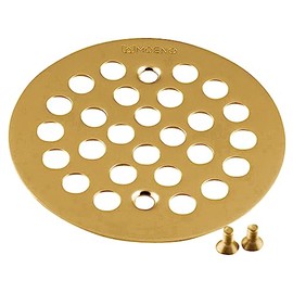Moen 101664BG 4-1/4-Inch Screw-In Shower Strainer, Brushed Gold