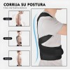 Corrector Postura Espalda Para Hombre Y Mujer Ajustable Faja