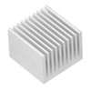 8Pcs Cooling Fins Aluminum Power Radiator Heat Sink Kit for