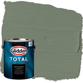 Glidden Total 1 gal. Lottery Winnings/Green Semi-Gloss Interior Paint with Primer