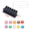 JZK BH-6P 12V 24V 32V 6 Way Standard Fuse Holder