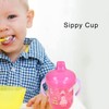 Keenso Sippy Cup, Infant Sippy Cup Portable Cartoon Animal Pattern
