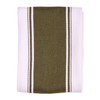 Dexam Love Colour Striped Tea Towels, Olive Green