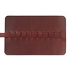 Londo Genuine Leather Pen and Pencil Roll Case (Red), OTTO395
