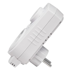 MC Power Socket Thermostat Climate Control TCU-330 5-30 °C, Max. 3,500 W, 230 V/16 A, Control of Air Conditioners and Heaters without Additional Cable Laying (Internal Sensor)