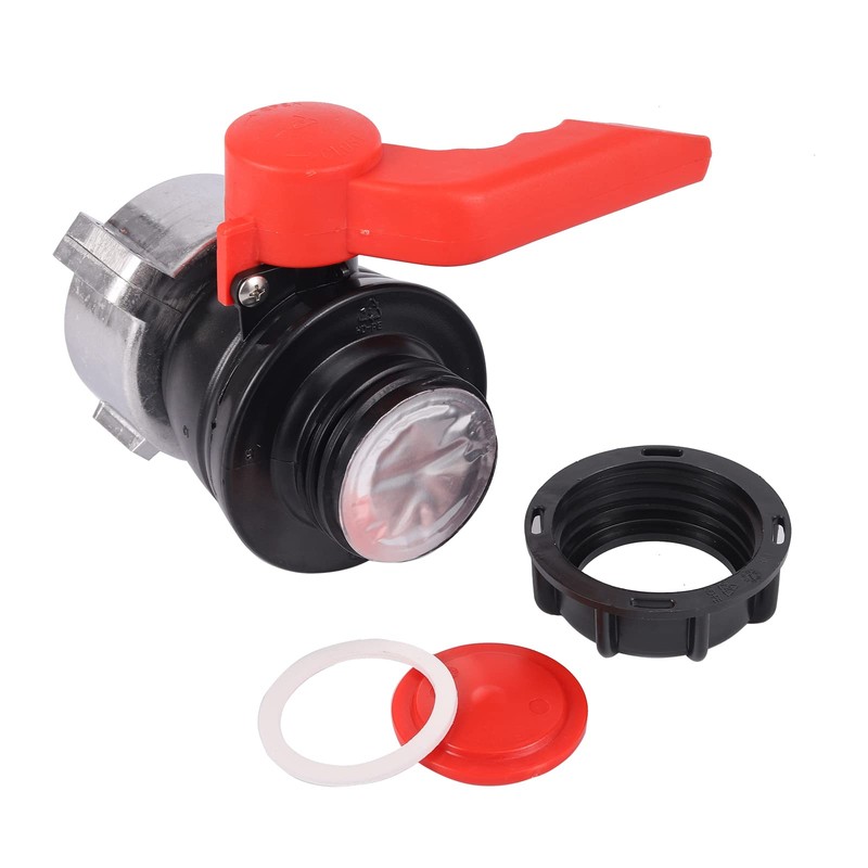 FOGWOWO IBC Adapter Ball Valve 60 mm to 75 mm