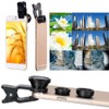 10PCS 8X Telephoto Mobile Phone Lens Universal Detachable Clip-on Lens