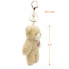Zitokin Cute Bear Keychain for Backpacks, 2 Pcs Teddy Bear