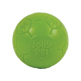 Jolly Pets Mini Jolly Soccer Ball; Floating-Bouncing Dog Toy; 4" Green Apple