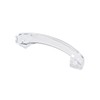 Geesatis Set of 6 Clear Acrylic Cabinet Handle Pull Hardware