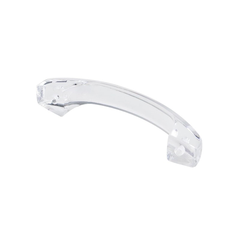 Geesatis Set of 6 Clear Acrylic Cabinet Handle Pull Hardware