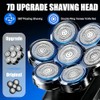 7 Head Shaver Replacement Heads for Freebird Bald Men