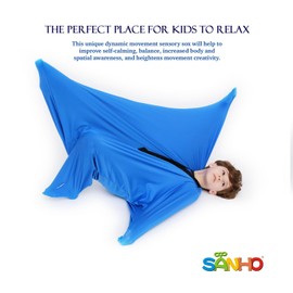 SANHO Dynamic Movement Sensory Sock,X-Large,Good for height:62"-73"