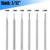 6Pcs Cylinder Shape Jewelry Burr - 3/32Inch Shank Cylindrical -Cut