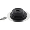 Steering Column Round Firewall Mounting Boot Seal, SS Bezel