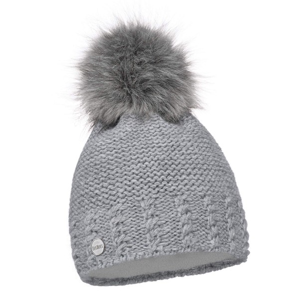 EliMeli® 14503 women's winter hat, warm knitted hat with bobble