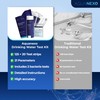 AQUANEXO 21 Parameter, 125 + 20 Trinkwasser Teststreifen + 2x