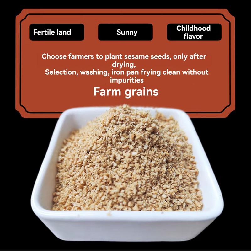 FIFIWER Sesame Salt9.6oz/275g,Seasoning, For salads, vegetables, stews, soups, pasta and
