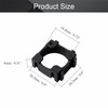 Fielect 100Pcs 18650 Lithium Battery Cell Holder, Plastic 18650 Cell
