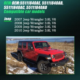 Exact Fit HVAC Heater AC Control Module for 2007-2010 Jeep Wrangler JK | Replaces 55111840AE/AB/AC/AD | Plug & Play Climate Control Switch Panel