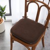 Elegant Comfort 2 Pack Chair Cushion Covers - Skid-Proof Rubber