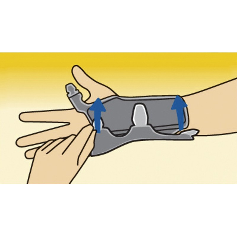 FUTURO Classic Wrist Splint FUT47853 Small 5-6.25"