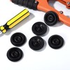 4pcs Rubber Grease Cap Compatible with Dexter EZ Lube Trailer