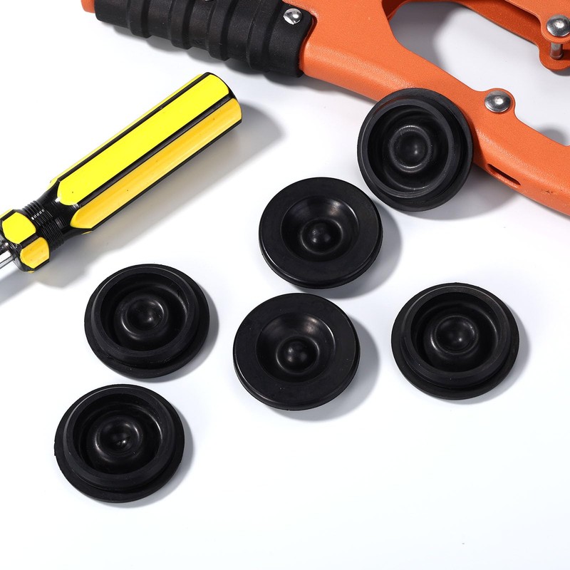 4pcs Rubber Grease Cap Compatible with Dexter EZ Lube Trailer