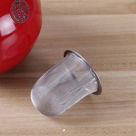 Silver Stainless Steel Tea Infuser Mesh Strainer, Teapot Replacement Mesh Strainer Insert, Reusable Loose Leaf Tea Herb Strainer Tea Filters, Replacement Tea Infuser, Tea Strainers and Filters(7cm)