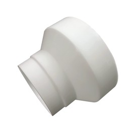 6 to 4 Inch Duct Reducer Dryer Vent Hose Adapter PVC Ventilation Ducting Duct Increaser for Grow Tent HVAC Ventilation System(150-110-100mm)
