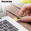 USB Flash Drive Thumb Metal 2.0 Portable Waterproof Metal Storage