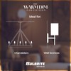 5 Watt LED B11 Light Bulbs, Warm Dimming 3000K (Soft