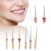6Pcs Professional Dental Root Canal Niti File Endodontic Needles Dental