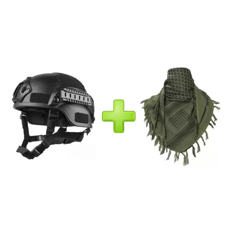 Total Supplier Casco Tactico Militar Gotcha Paintball Moto Bici +