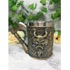 Osiris Trading UK Valhalla Silver Tankard with Axe Handle Viking