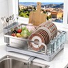Godboat Dish Drying Rack -304 Stainless Steel Dish Rack for