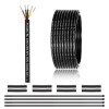 ENERJOUR 22 Gauge 5 Conductor Electrical Wire 25FT, UL 2464