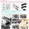 MYTEC Bench Vise or Table Vise, multifunctional jaw, multi-functional Combined