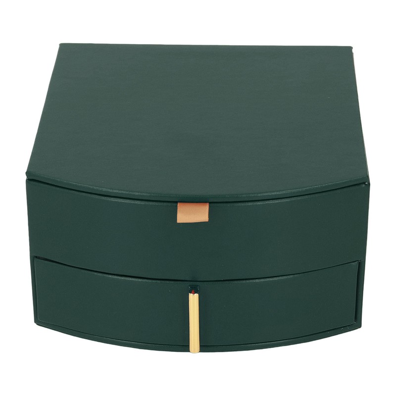 Jewelry Box Double Layer Multifunction High Capacity Jewelry Storage Case