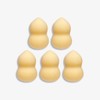 Catrice Gourd Puff Foundation Concealer Accessories 5pcs / 캐트리스 조롱박