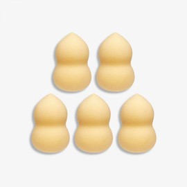 Catrice Gourd Puff Foundation Concealer Accessories 5pcs / 캐트리스 조롱박 퍼프 파운데이션 컨실러용 소품 5개입