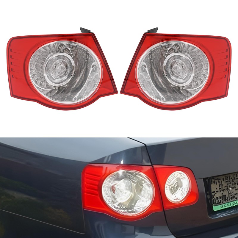 YINZINR LED Tail Light Rear Lamp, For 2006-2011 VW Jetta