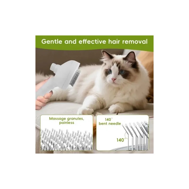 Cepillo Para Perros 3 En 1 , Gatos Vapor Peine