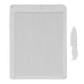 Tapete de Corte Artesanal, Tablero de Plástico Reutilizable, Ideal para Coser, Acolchar, álbumes de Recortes con Tamaño Compacto, Herramienta de Borde de Fieltro para Aplicación