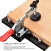 Hopbucan 35mm Concealed Hinge Jig Kit with Drill Guide Position,