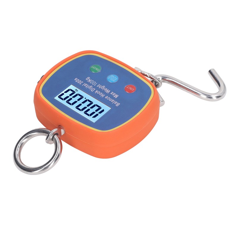 Digital Hook Scale LCD Display Mini Handheld Portable Hanging Balance