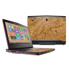 MightySkins Skin Compatible With Alienware 17 (2015) wrap cover sticker skins Cork
